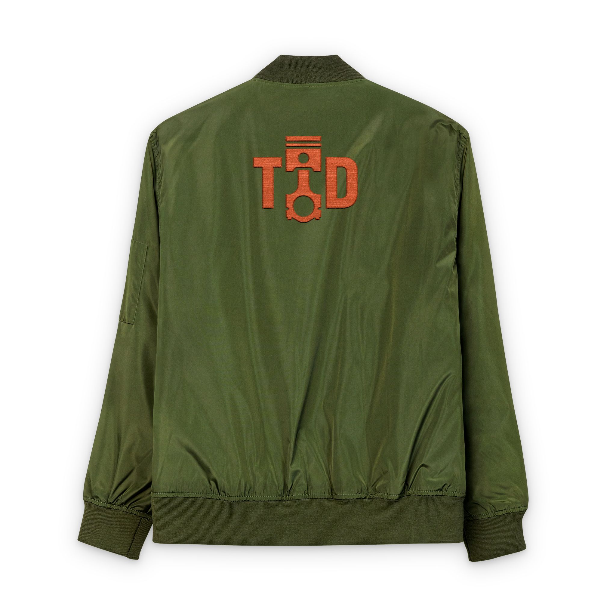Recycled Bomber Jacket (Embroidery) - Image 7