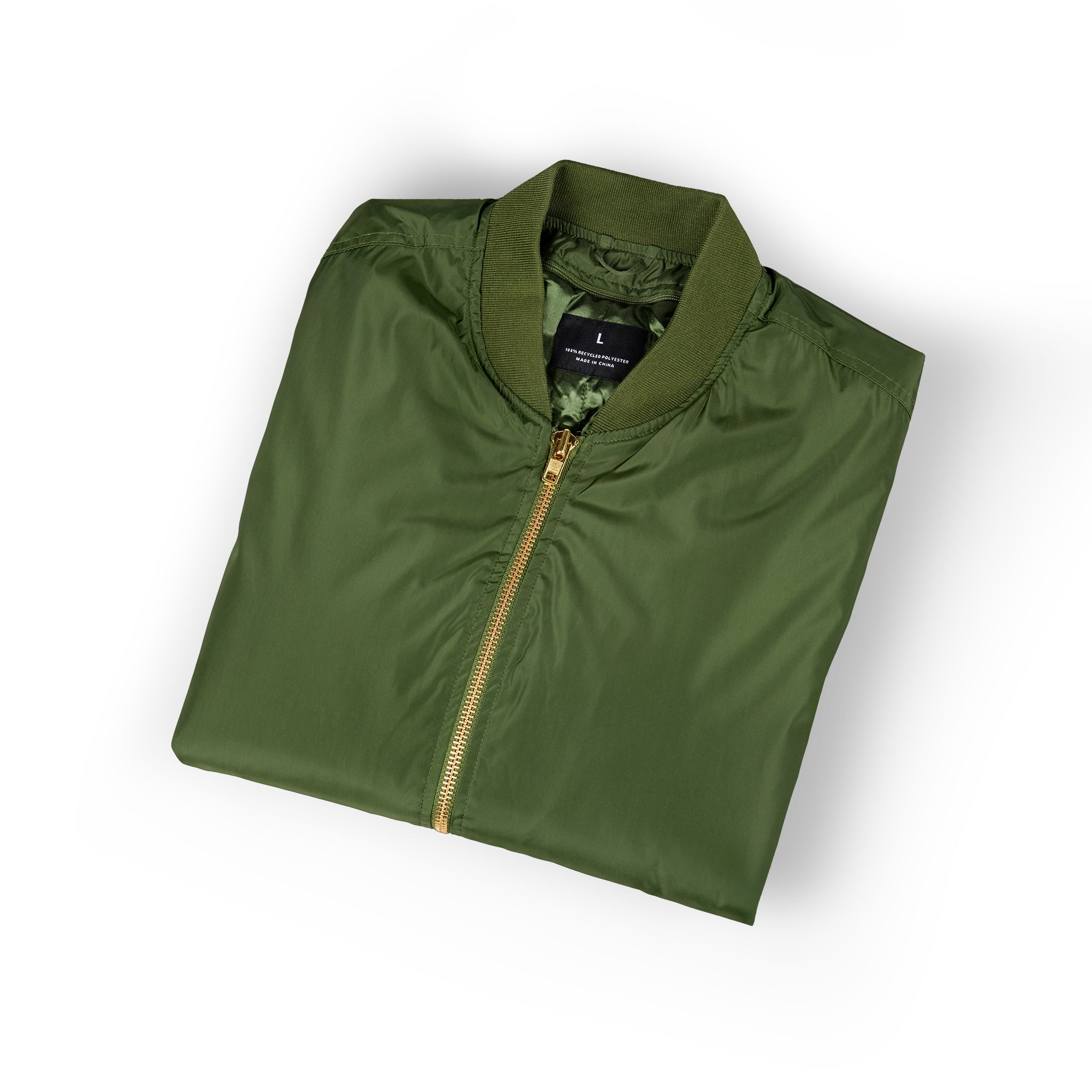 Recycled Bomber Jacket (Embroidery) - Image 8