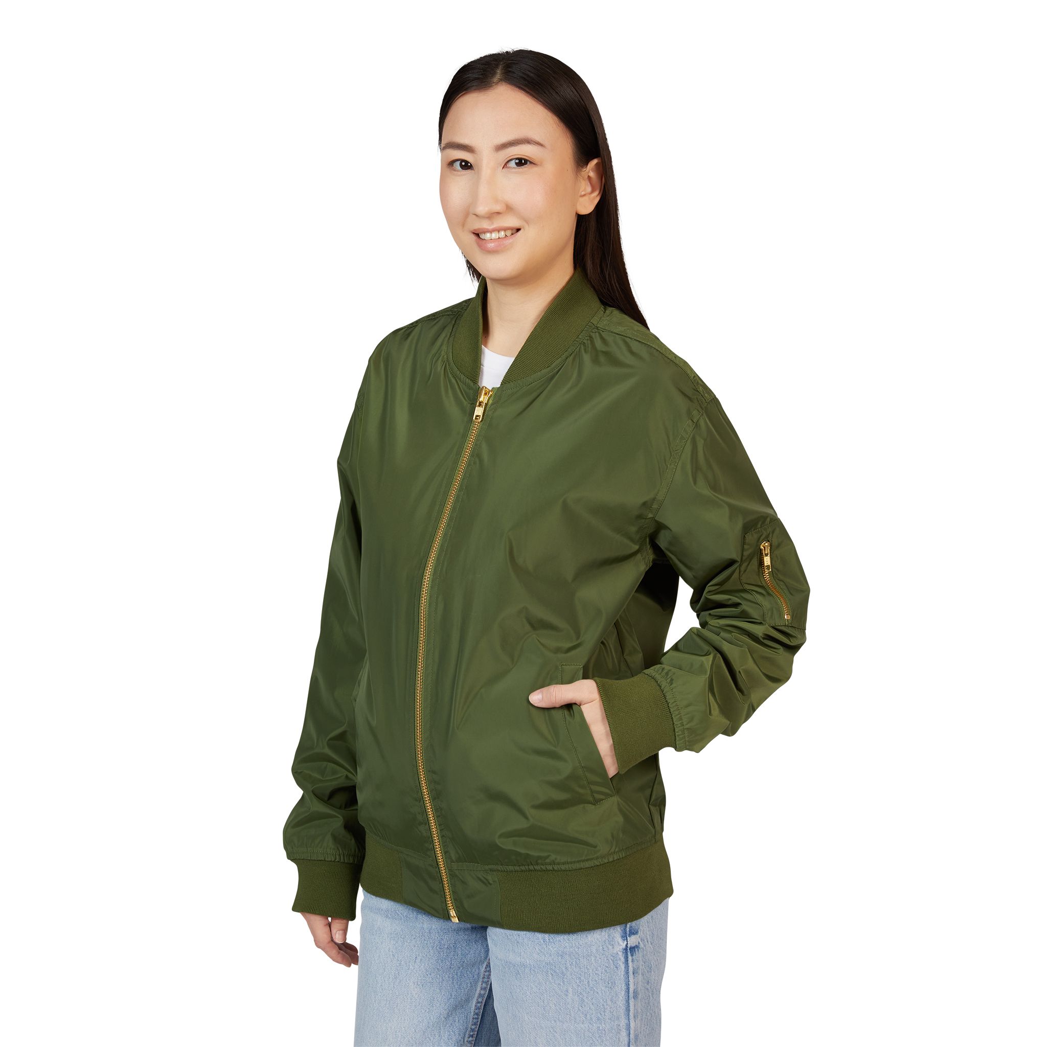 Recycled Bomber Jacket (Embroidery) - Image 9