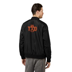 Recycled Bomber Jacket (Embroidery)