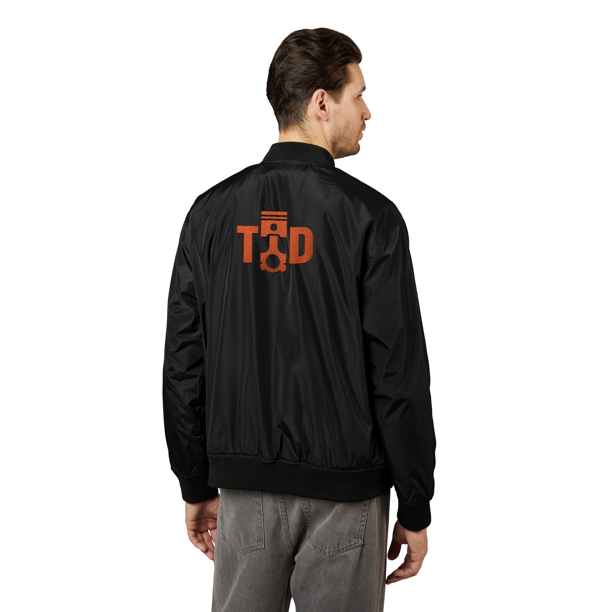 Recycled Bomber Jacket (Embroidery)